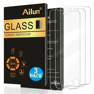 Ailun 4326558657 Screen Protector for iPhone 7 Plus, 8 - Clear‎ (3 Pack)